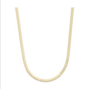 Gold Snake Chain Necklace